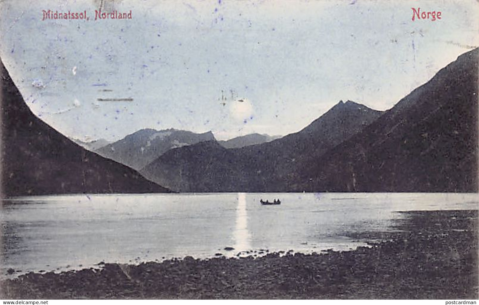 NORWAY - Midnatssol, Nordland - Year 1908 - Publ. Mittet & Co. 831 - Norvège