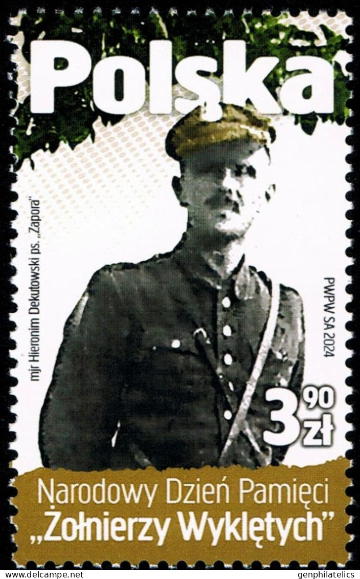 POLAND 2024 EVENTS National Day Of Remembrance Of Accursed Soldiers - Fine Stamp MNH - Neufs