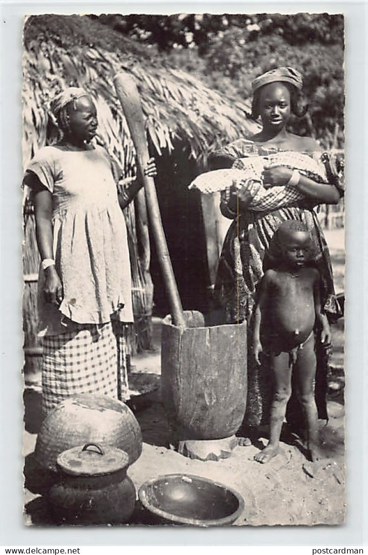 Sénégal - Femmes Et Enfants Sérères - Ed. Carnaud Frères 30 - Sénégal