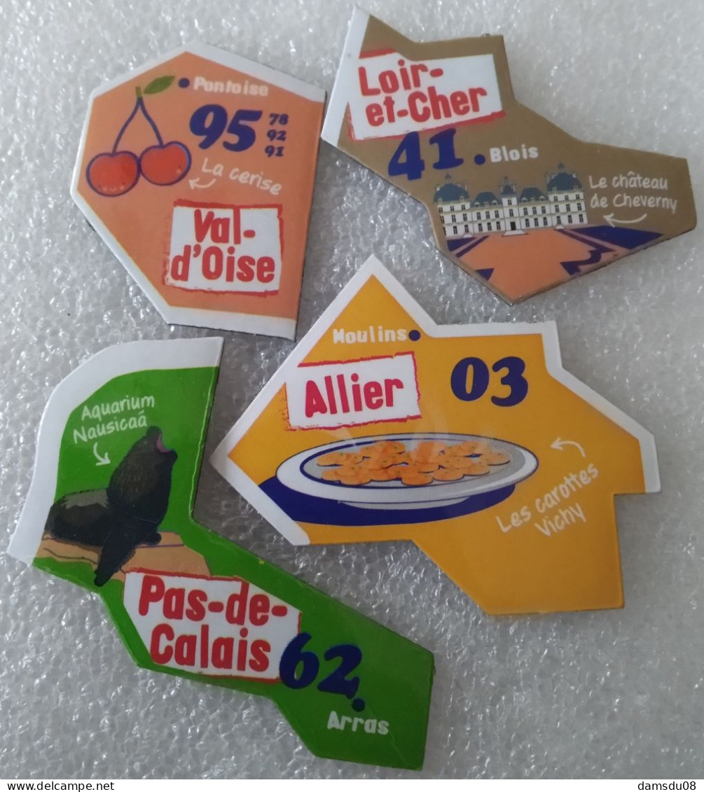 Lot De 4 Aimants Le Gaulois 03 41 62 95  Magnet - Toerisme