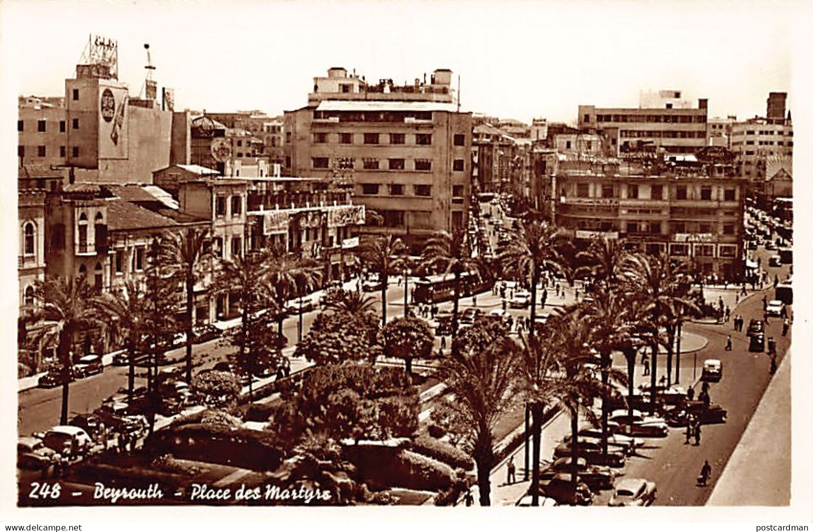 Liban - BEYROUTH - Place Des Martyrs - Ed. Photo Sport 248 - Liban
