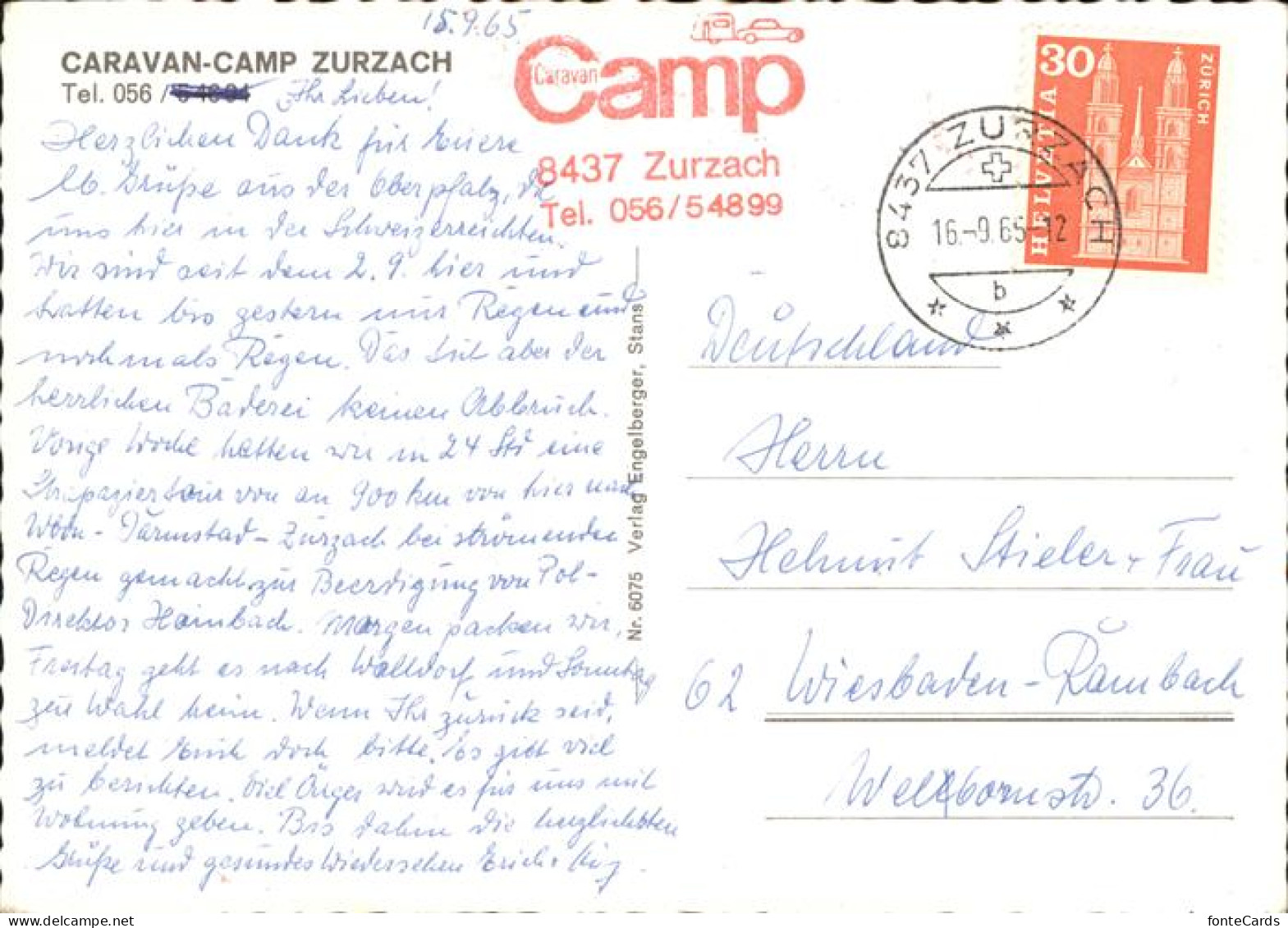 11189348 Zurzach Caracan Camp Bad Zurzach - Other & Unclassified