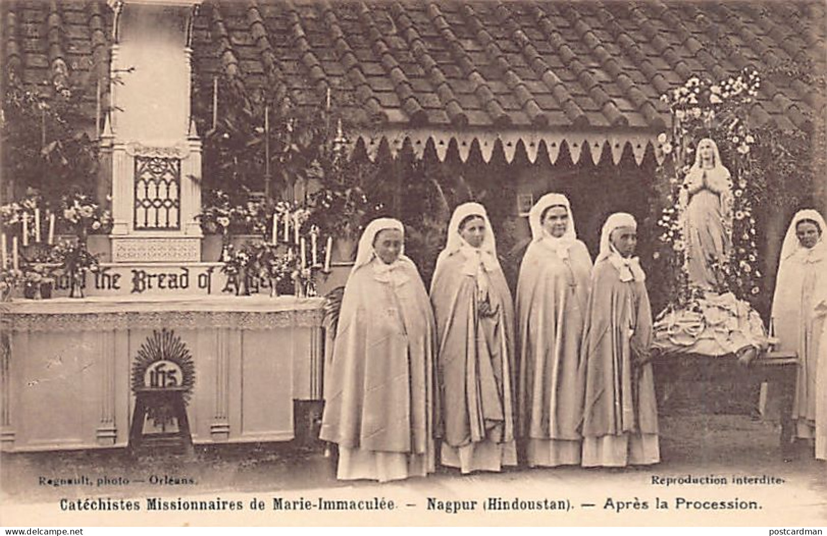 India - NAGPUR - After The Catholic Procession - Missionary Catechists Of Mary Immaculate - India