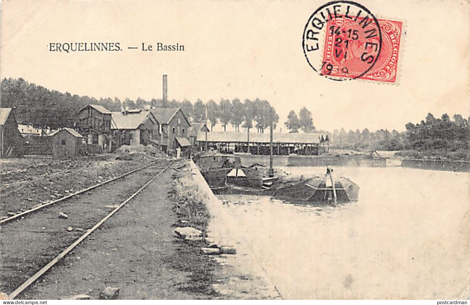 Belgique - ERQUILINNES (Hainaut) Le Bassin - Autres & Non Classés