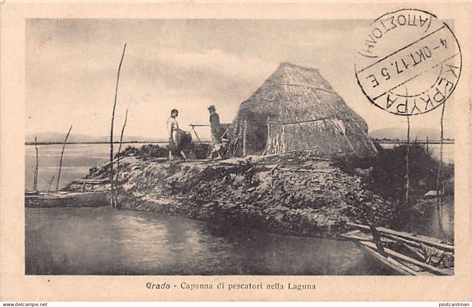 GRADO (GO) Capanna Di Pescatori Nella Laguna - Other & Unclassified