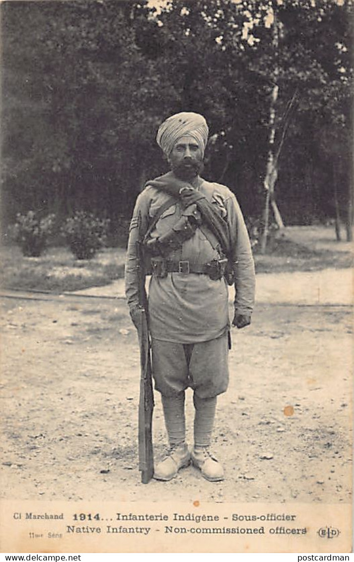 India - WORLD WAR ONE - Non-commissioned Officer Of The Indian Army In France - Indien