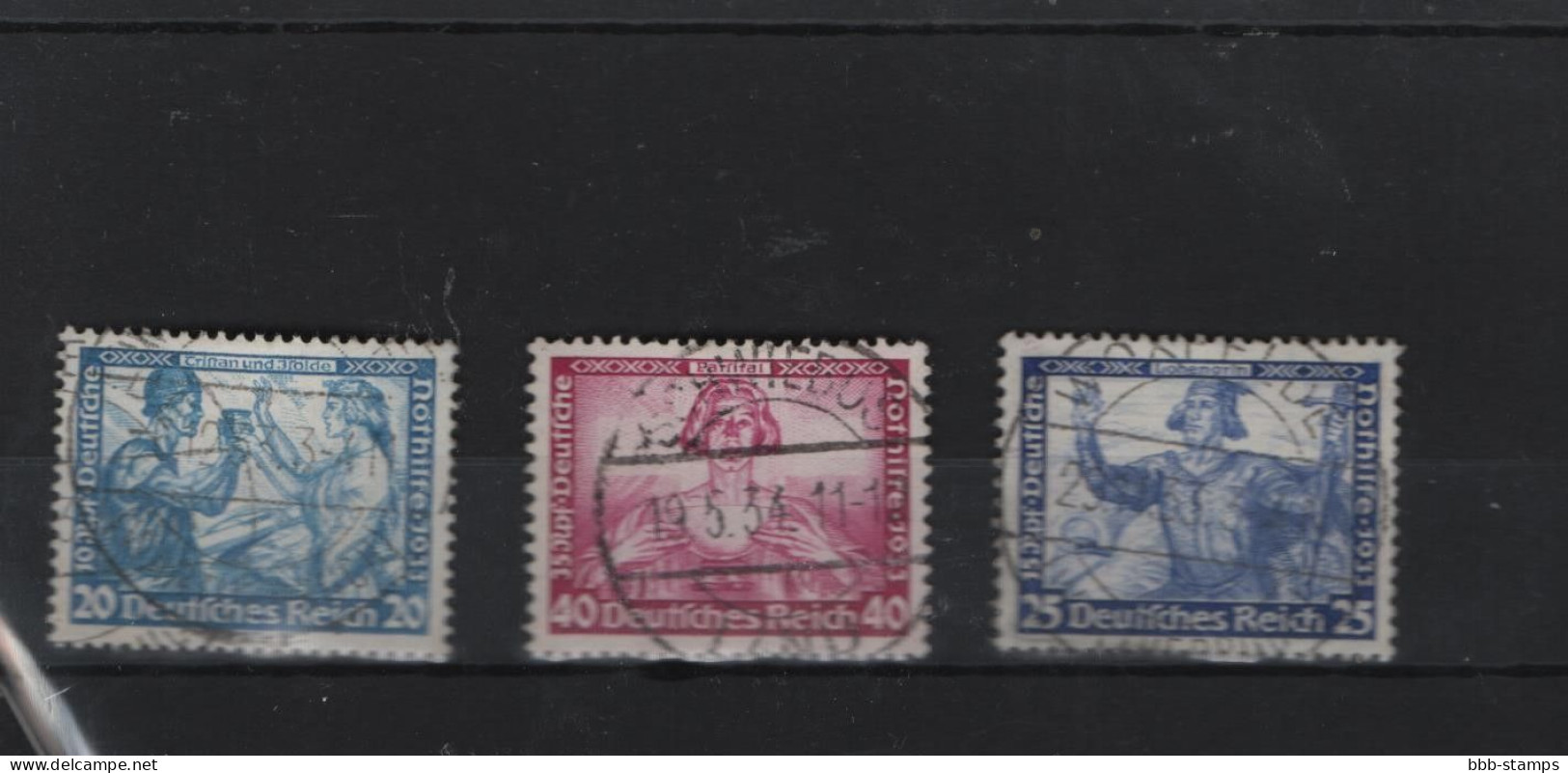 Deutsches Reich  Michel Kat.Nr  Gest 505/507 - Used Stamps