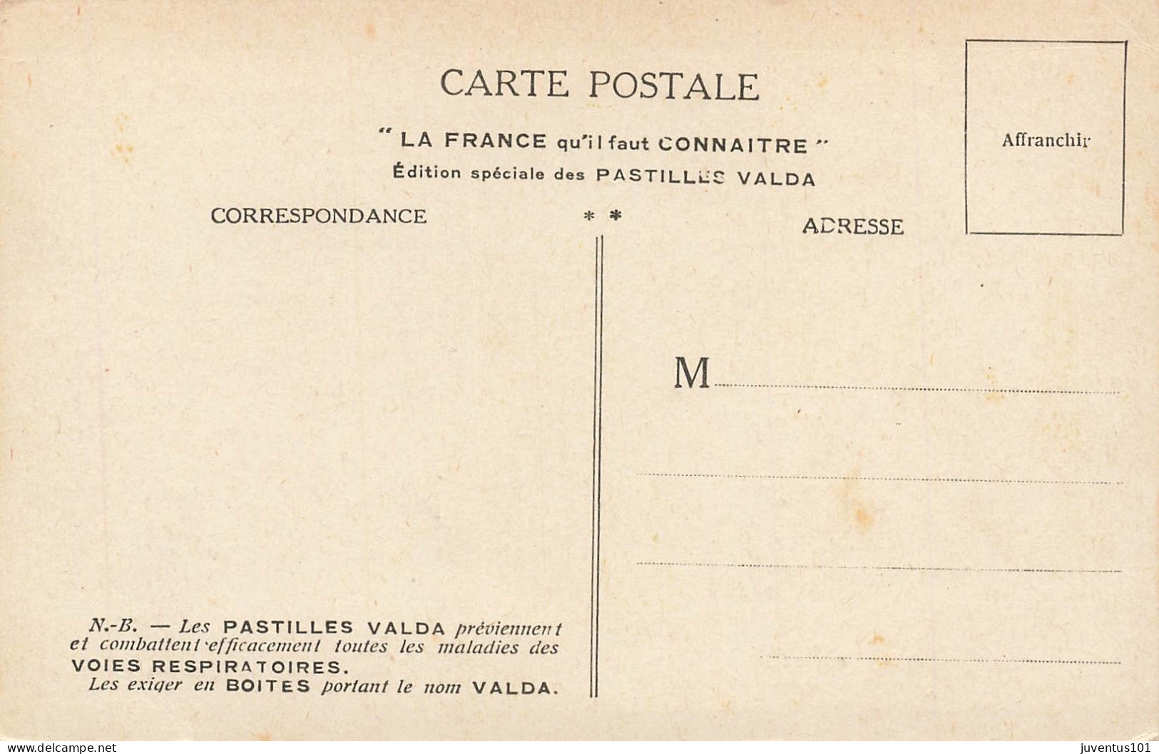 CPA Eure Et Loire-Edition Spéciale Des Pastilles Valda      L2927 - Other & Unclassified