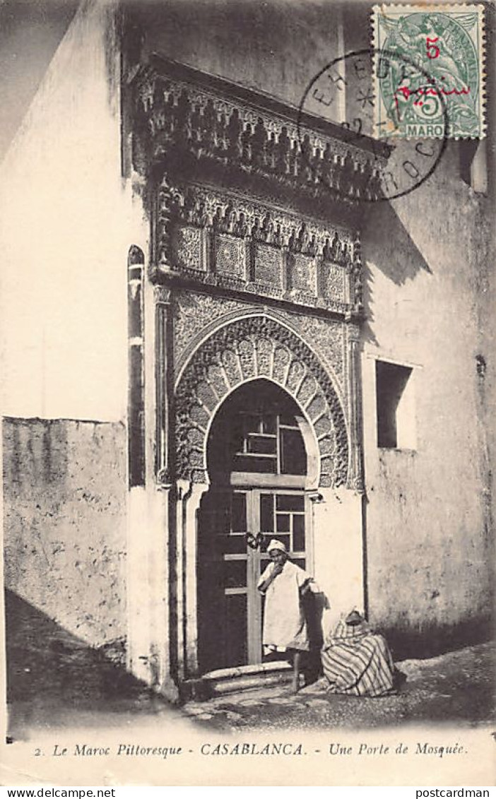 Maroc - CASABLANCA - Une Porte De Mosquée - Ed. Grébert - Casablanca