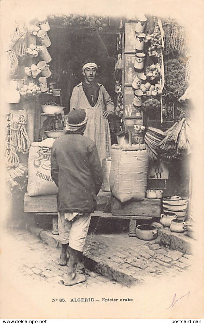 Algérie - Epicier Arabe - Ed. Collection Idéale P.S. 85 - Berufe