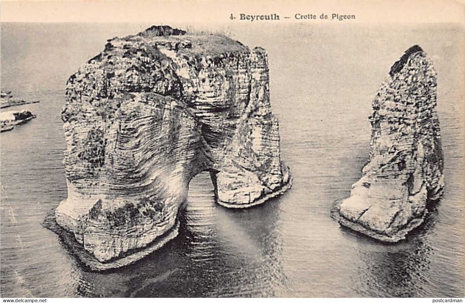 Liban - BEYROUTH - La Grotte Aux Pigeons - Raouché - Ed. Mampré Hissarian 4 - Libanon