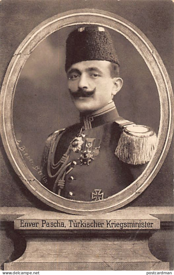 Turkey - Enver Pasha, Turkish Minister Of War - Publ. Wohlfahrts-Karte  - Turquie