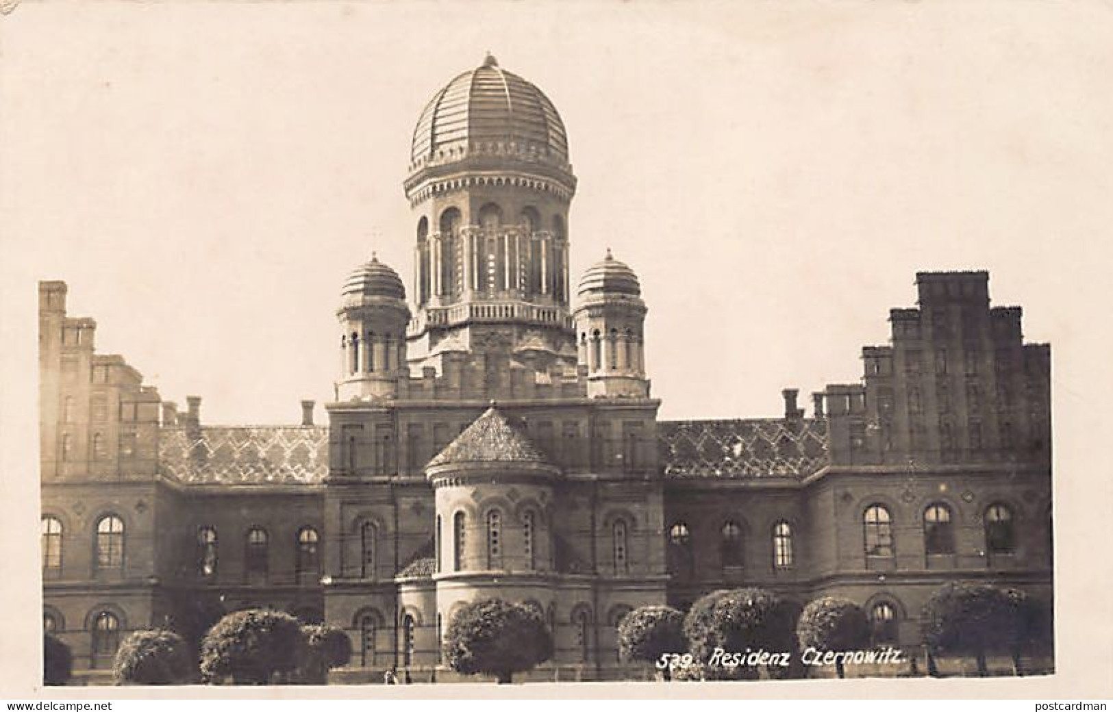 Ukraine - CHERNIVTSI - Archiepiscopal Residence - REAL PHOTO - Publ. Unknown  - Ukraine