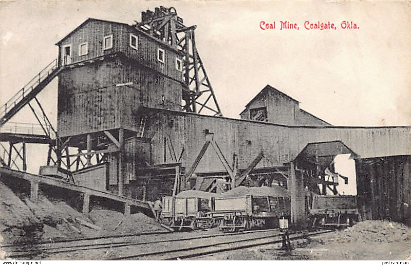 Usa - COALGATE (OK) Coal Mine - Sonstige & Ohne Zuordnung