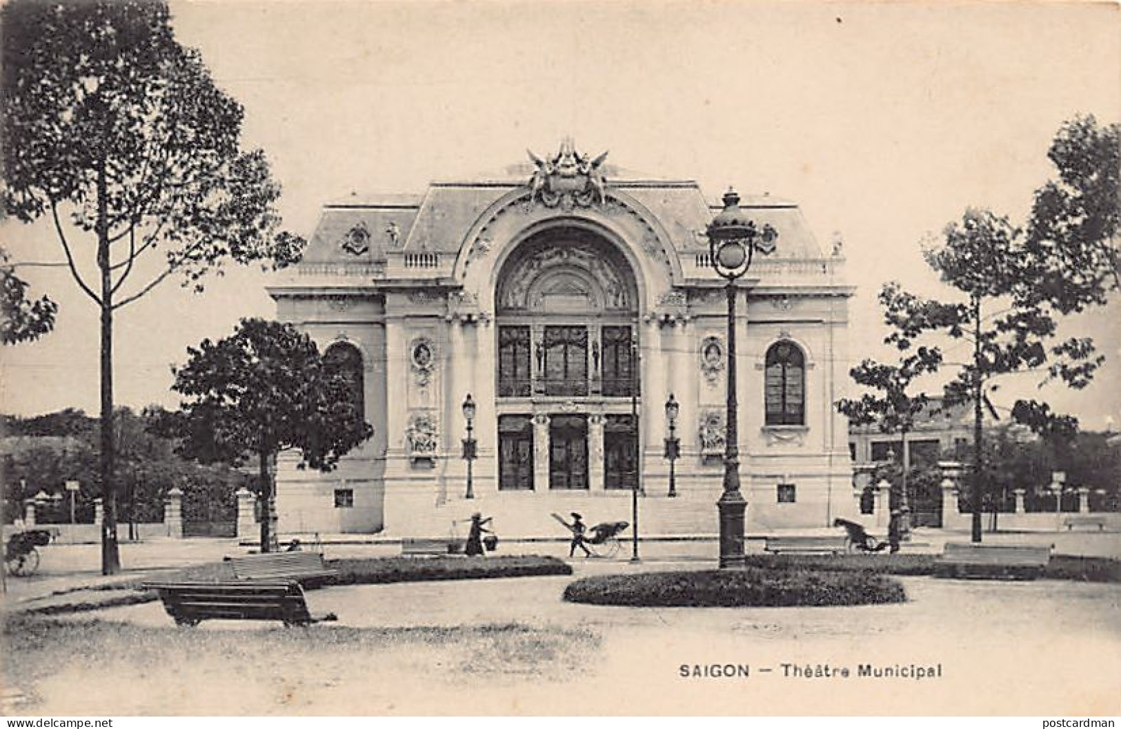 Viet-Nam - SAIGON - Théâtre Municipal - Ed. Inconnu - Viêt-Nam