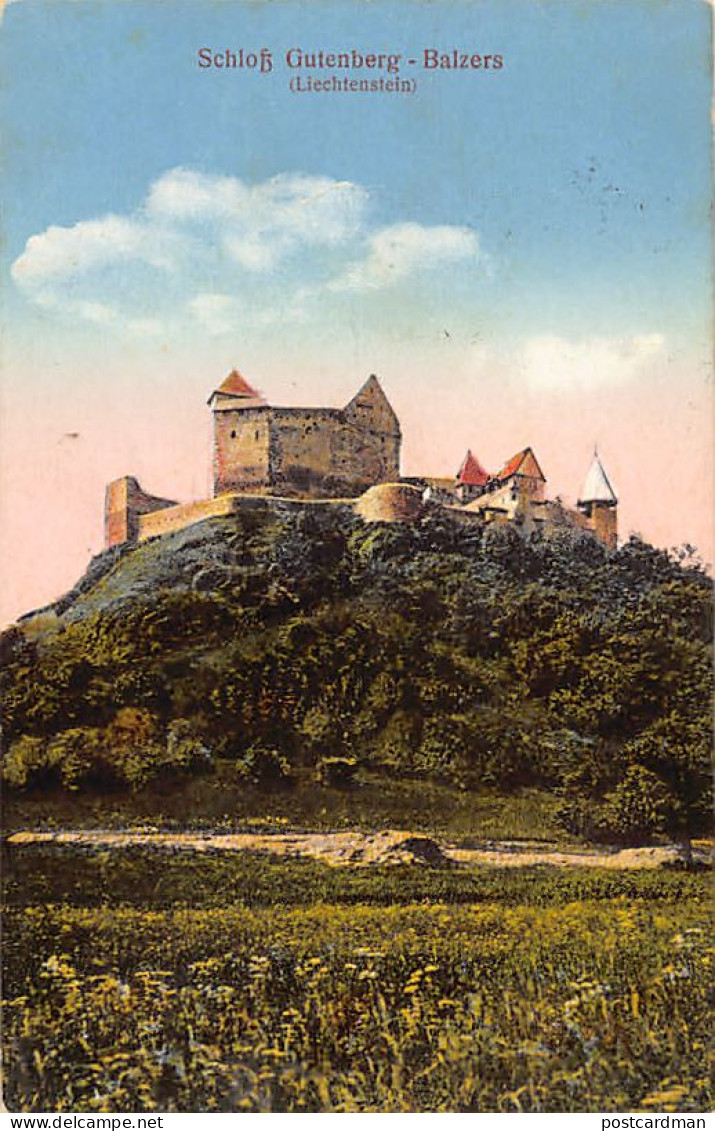 Liechtenstein - BALZERS - Schloss Gutenberg - Verlag H. Wachter 13554a - Liechtenstein