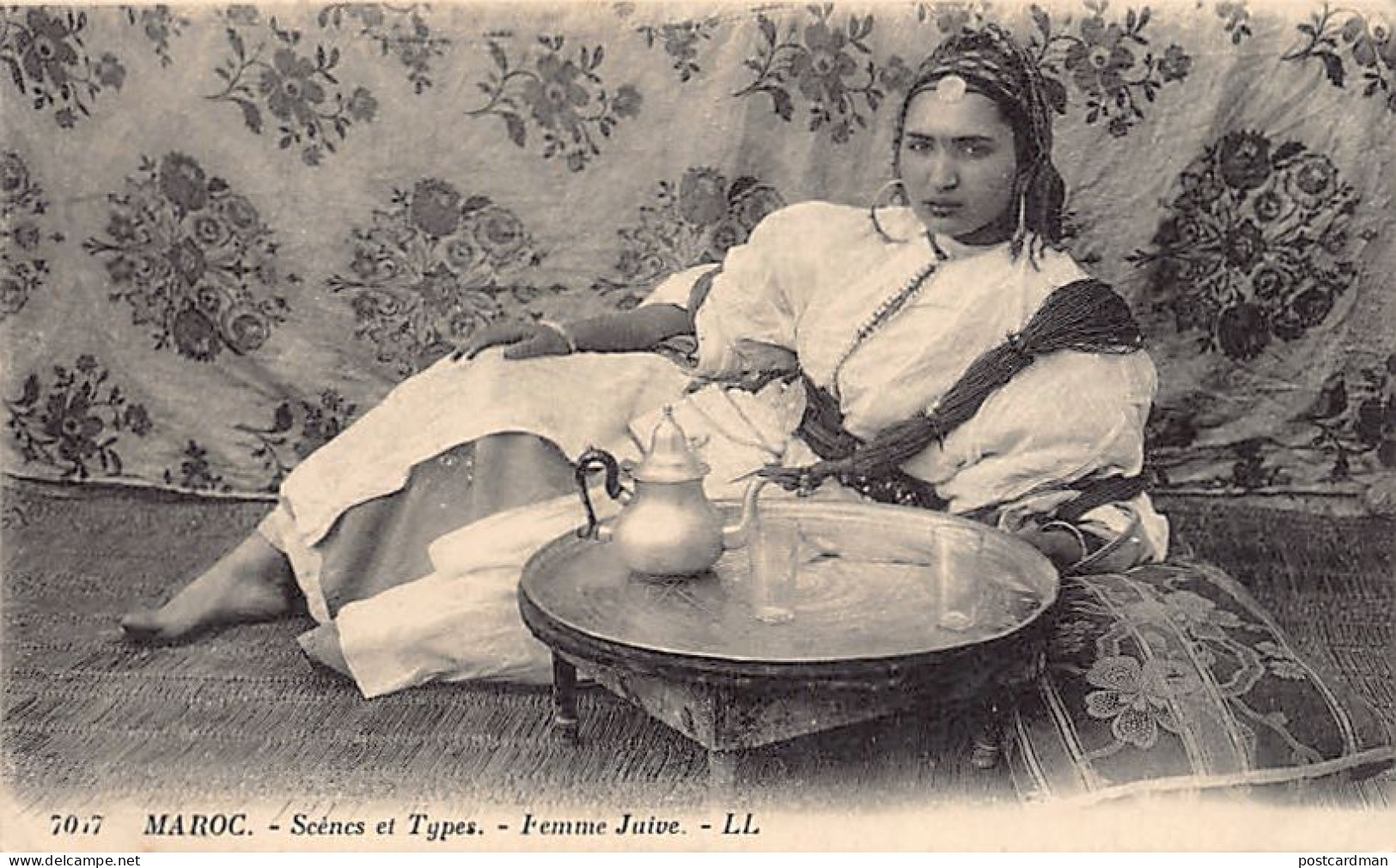 JUDAICA - Maroc - Femme Juive - - Morocco - Jewish Woman - Ed. Lévy & Fils 7017 - Jewish