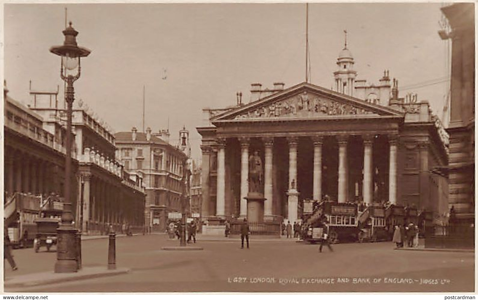England - LONDON Royal Exchange And Bank Of England - Andere & Zonder Classificatie