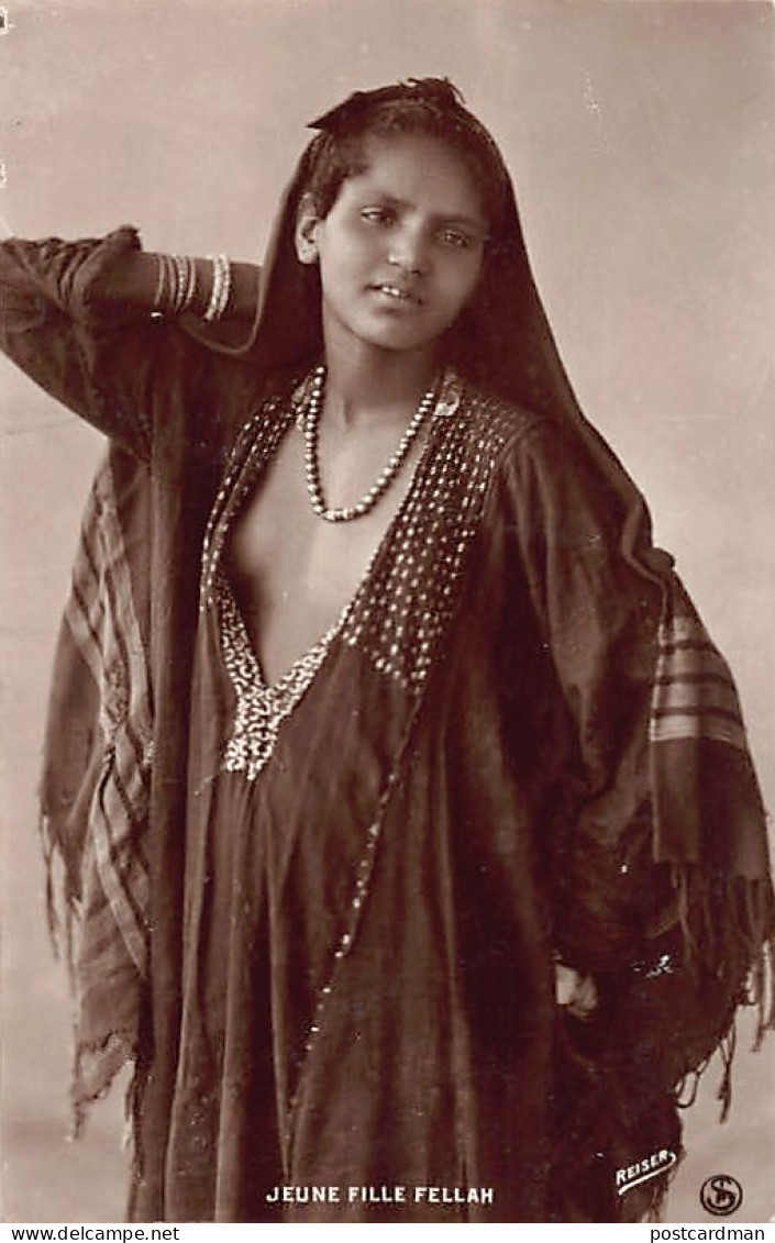 Egypt - Glamour Fellah Girl - Photo Reiser - Publ. S.I.P.  - Persons