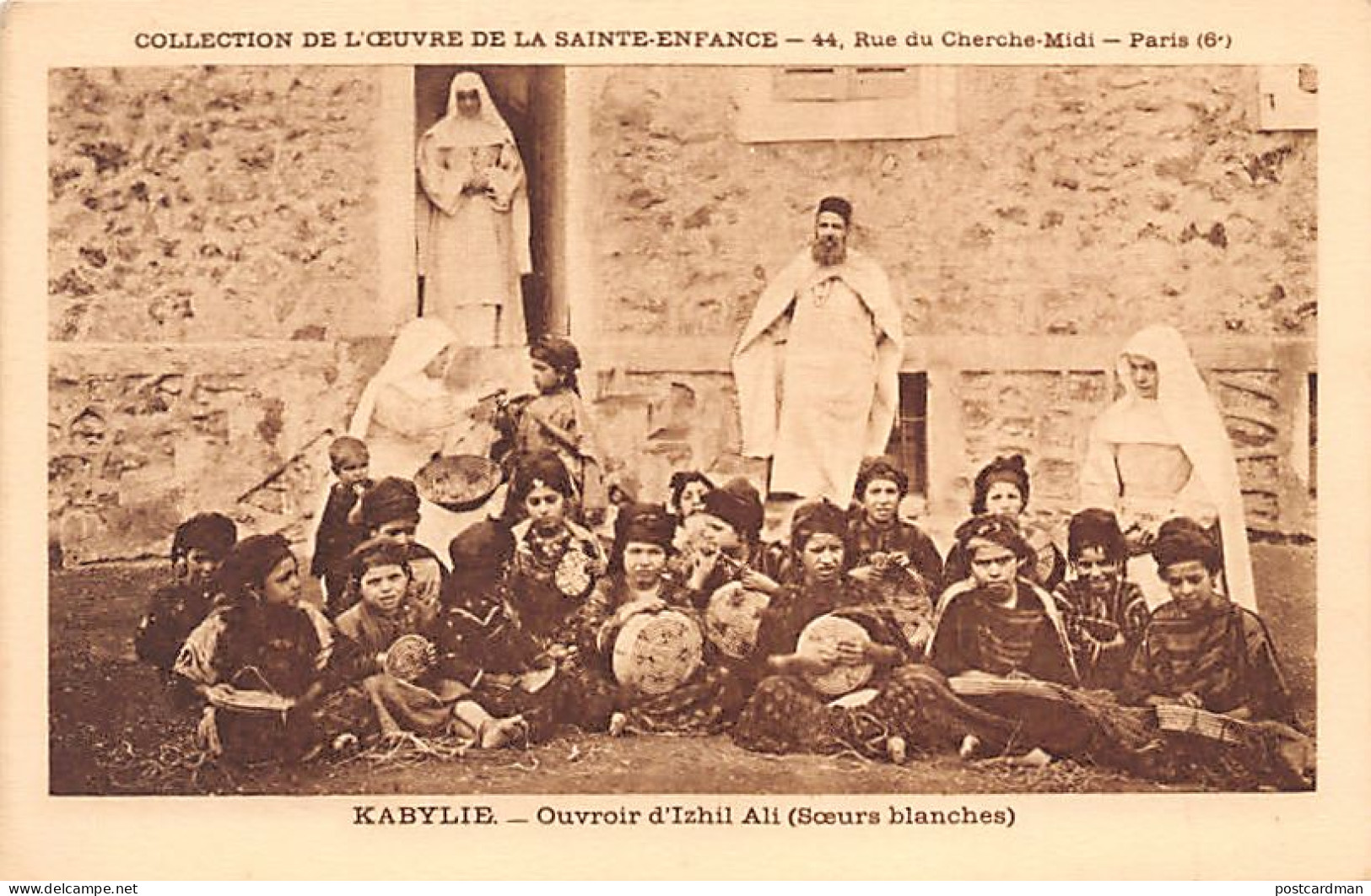 Algérie - Kabylie - Ouvroir D'Izhil Ali (Soeurs Blanches) - Ed. Oeuvre De La Sainte-Enfance  - Autres & Non Classés