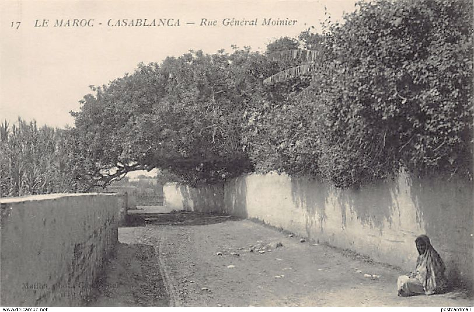 CASABLANCA - Rue Général Moinier - Ed. Maillet 17 - Casablanca