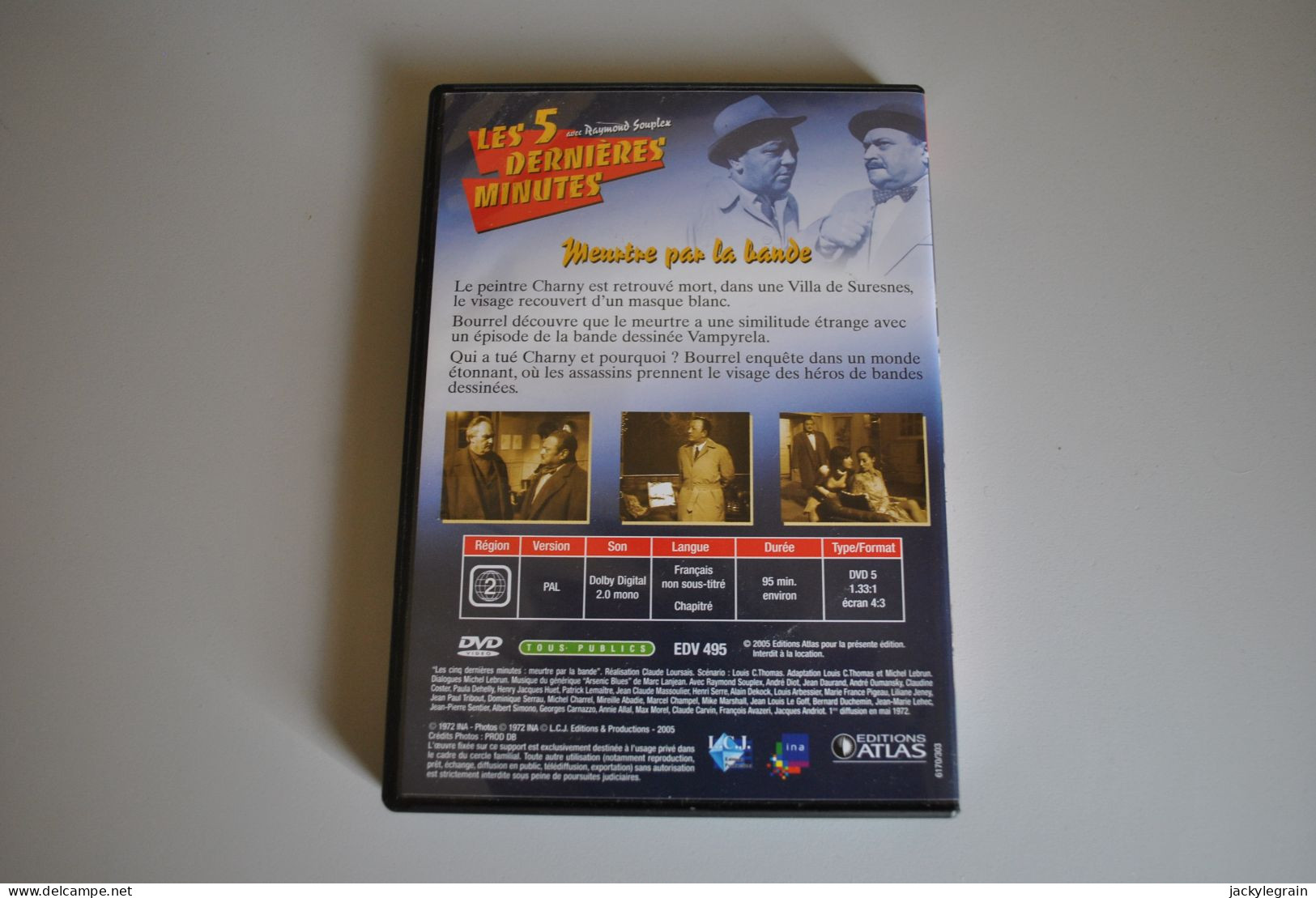 DVD "5 Dernières Minutes" Comme Neuf Vente En Belgique Uniquement Envoi Bpost 3 € - Crime