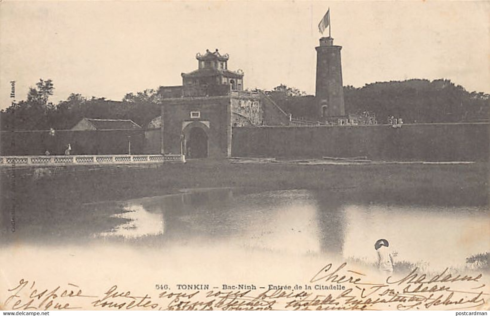 Vietnam - BAC NINH - Entrée De La Citadelle - Ed. P. Dieulefils 546 - Vietnam