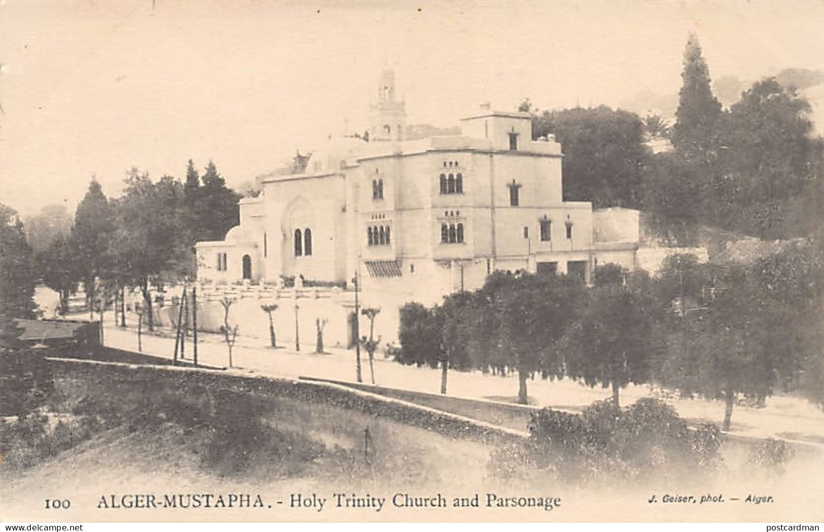ALGER MUSTAPHA - Holy Trinity Church And Parsonage - Algiers