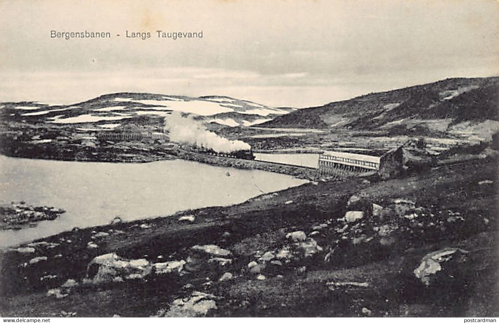 Norway - Bergensbanen - Langs Taugevand - Publ. G. H. 742 - Norvège