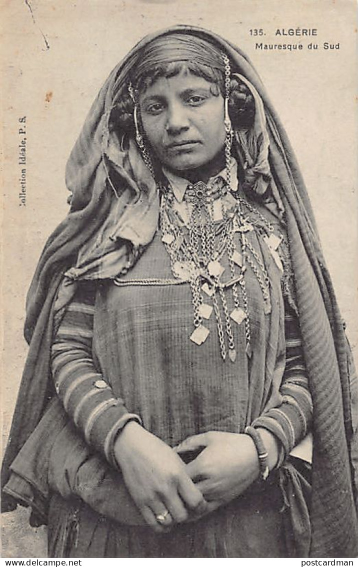 Algérie - Mauresque Du Sud - Bijoux Ethniques - Ed. Collection Idéale P.S. 135 - Femmes