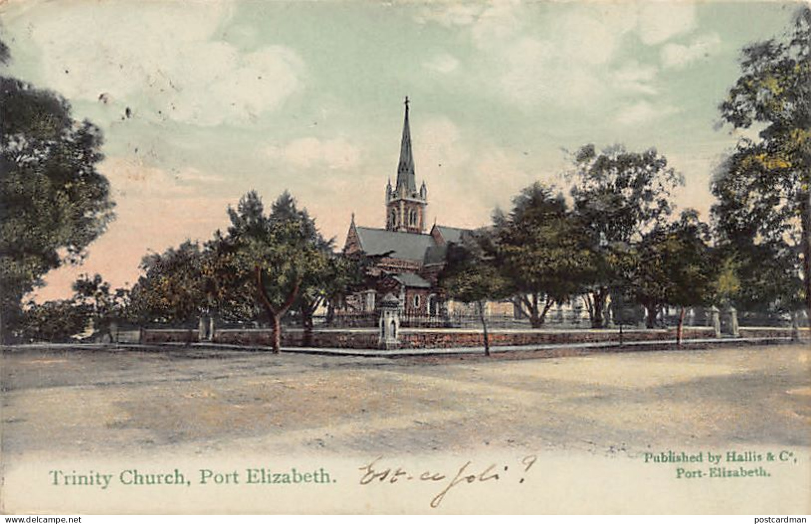 South Africa - PORT ELIZABETH - Trinity Church - Publ. Hallis & Co.  - Afrique Du Sud