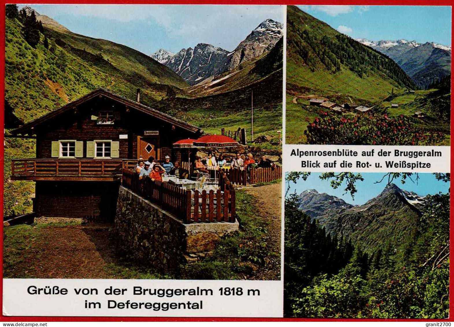 Grüße Von Der Bruggeralm  1818 M Im Defereggental. - Defereggental