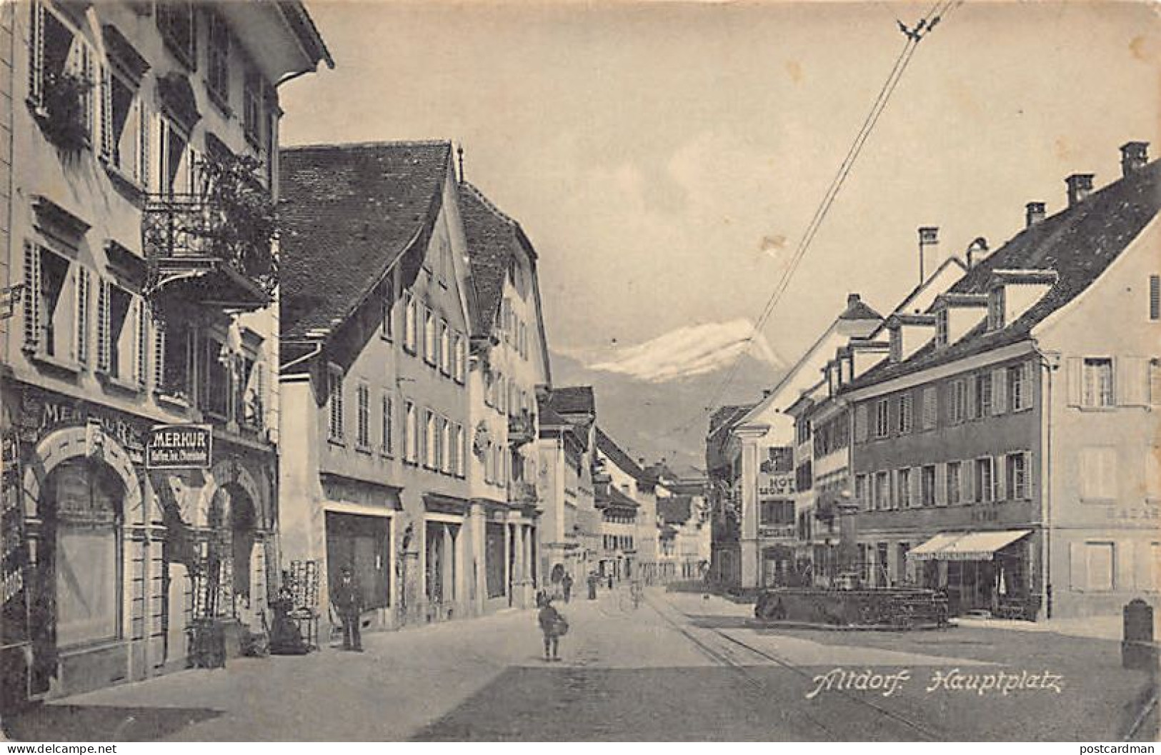 ALTDORF (UR) Hauptplatz - Verlag Jakob Von Matti  - Altdorf