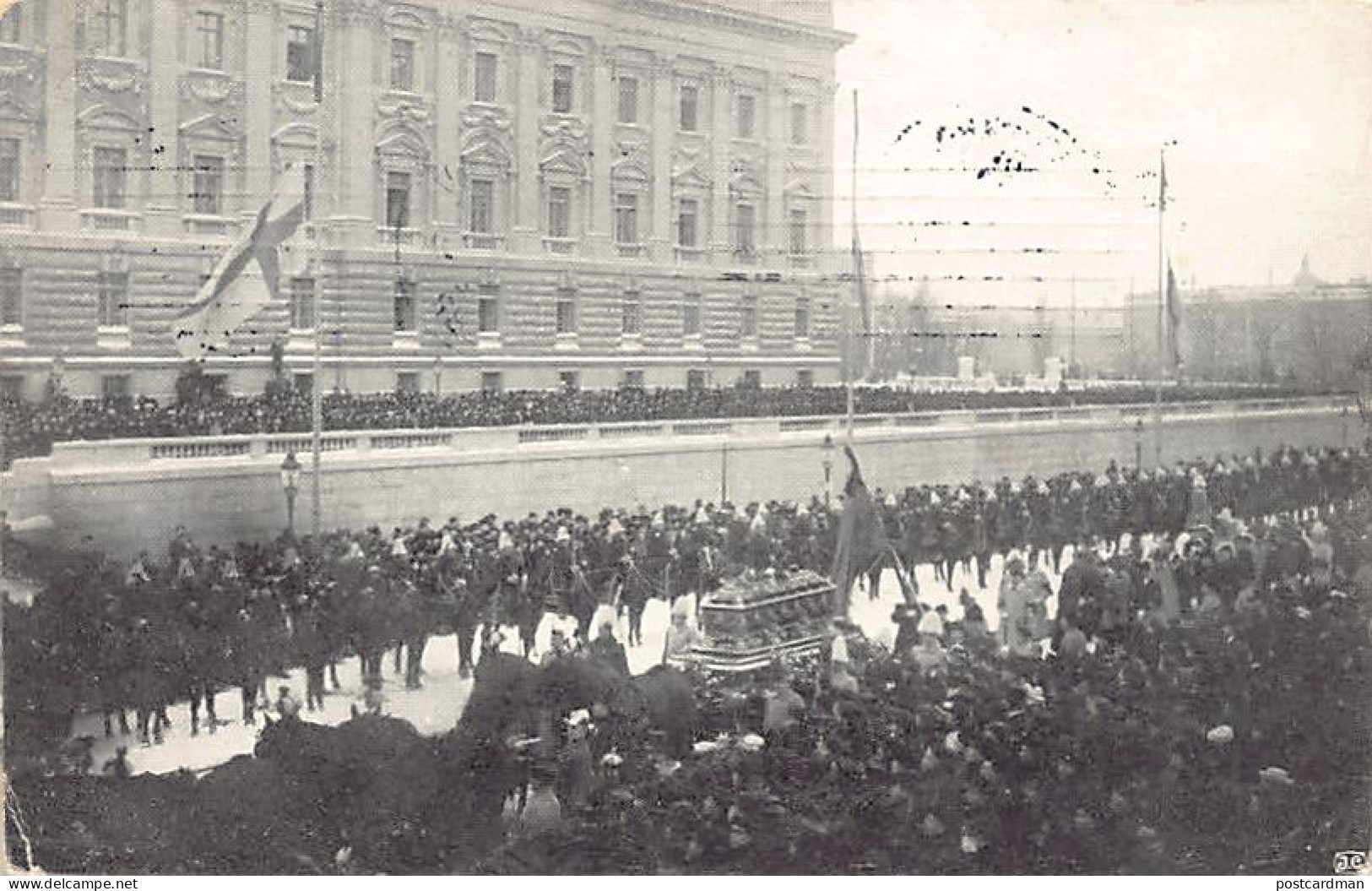 SVERIGE Sweden - STOCKHOLM - Konung Oscar II's Begravning Den 19 Dec. 1907 - King Oscar II's Funeral On 19 Dec. 1907 - P - Schweden