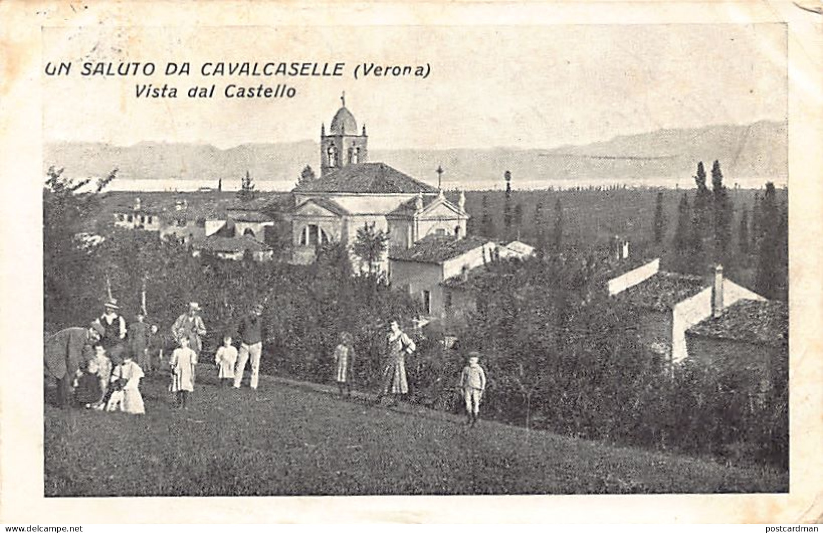 Italia - CAVALCASELLE (VR) Vista Dal Castello - Other & Unclassified