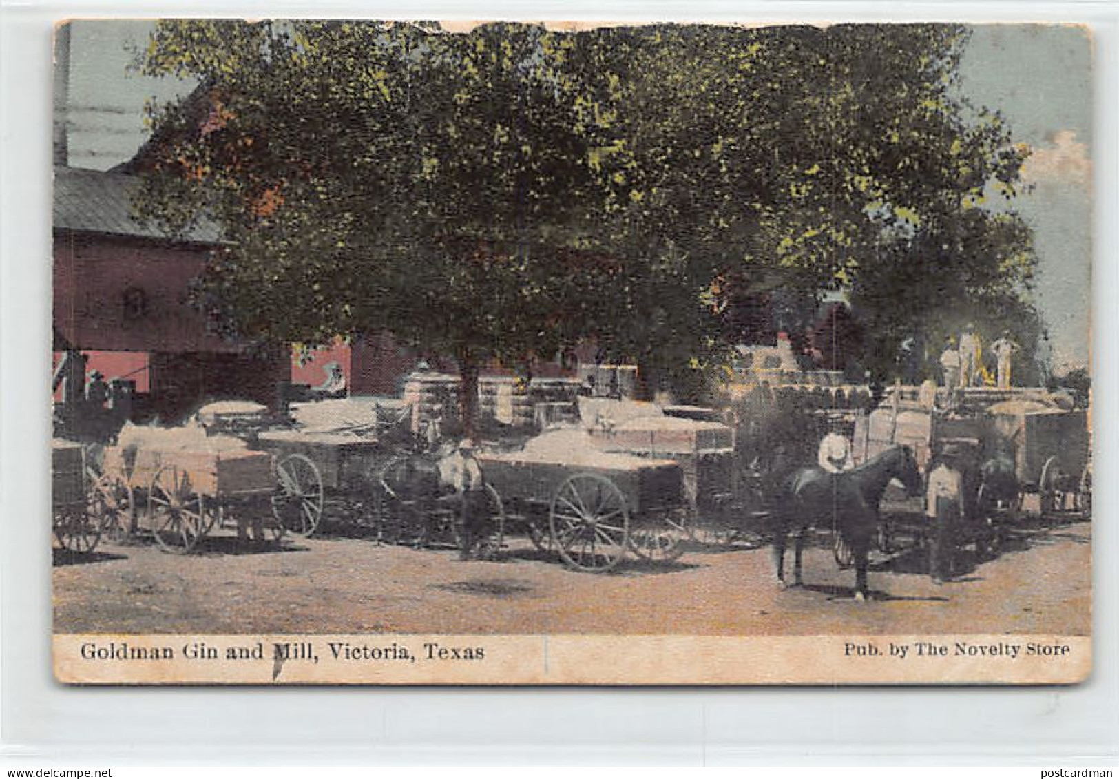 VICTORIA (TX) Goldman Gin And Mill - SEE SCANS FOR CONDITION - Other & Unclassified