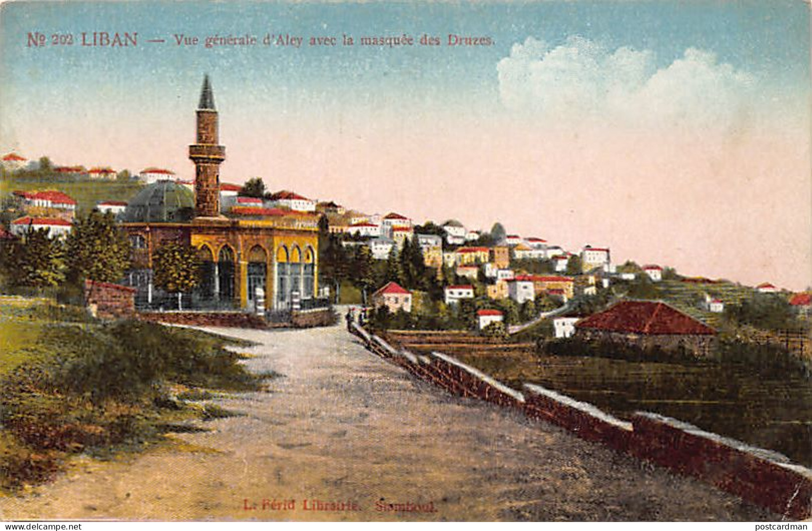 Liban - ALEY - Vue Générale Et La Mosquée Des Druzes - Ed. L. Férid 202 - Lebanon