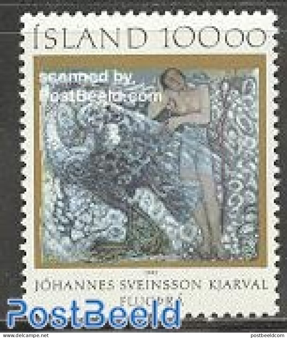 Iceland 1985 J.S. Kjarval Birth Centenary 1v, Mint NH, Art - Modern Art (1850-present) - Unused Stamps