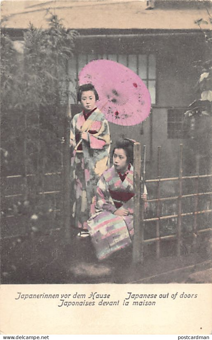 Japan - Japanese With Pink Umbrella - Publ. Wanderer-Verlag 237 - Autres & Non Classés