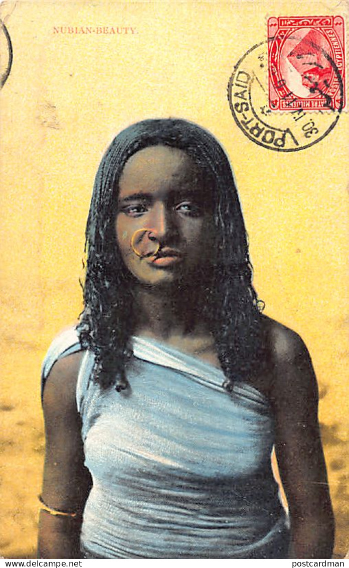 Egypt - Nubian Beauty - Publ. The Cairo Postcard Trust 425 - Personas