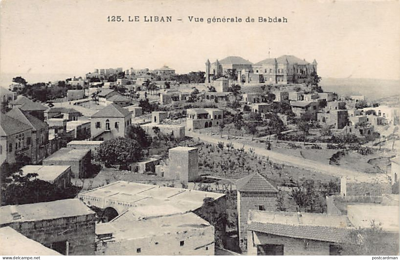 Lebanon - BAABDA - Vue Générale - Ed. Mann 125 - Libanon