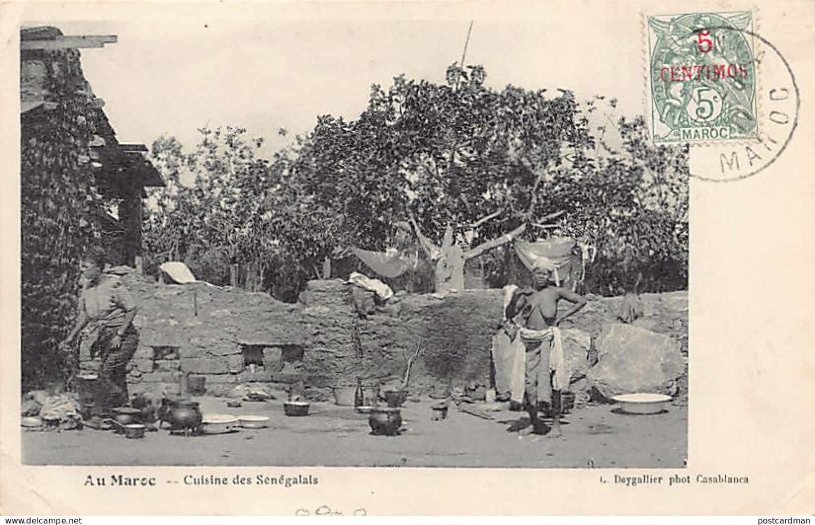 Maroc - Cuisine Des Sénégalais - Ed. L. Deygallier. - Autres & Non Classés