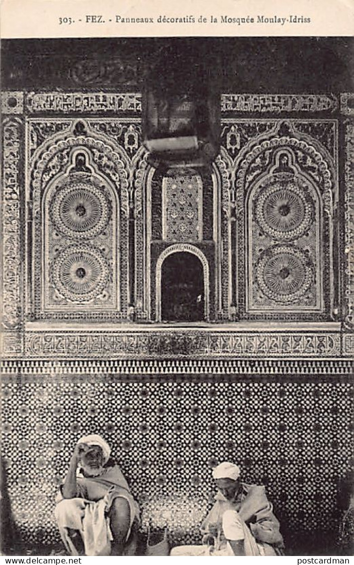 Maroc - FEZ Fès - Panneaux Décoratifs De La Mosquée Moulay Idriss - Ed. Séréno 303 - Fez