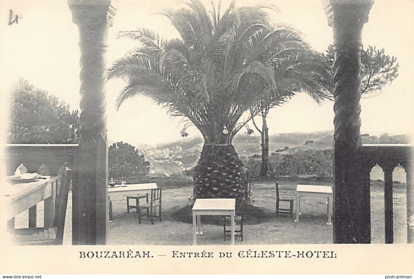BOUZARÉAH - Céleste Hôtel - Entrée - Autres & Non Classés