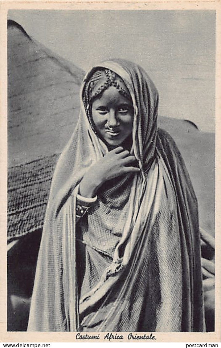 Ethiopia - Native Girl - Publ. Unknown  - Ethiopie