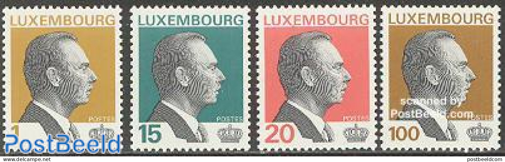 Luxemburg 1994 Definitives 4v, Mint NH - Neufs
