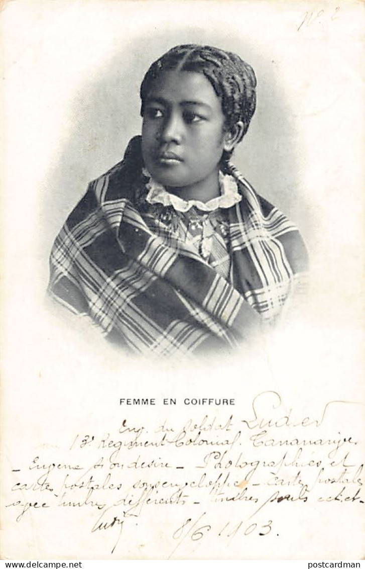 Madagascar - Femme En Coiffure - Ed. Inconnu - Madagascar