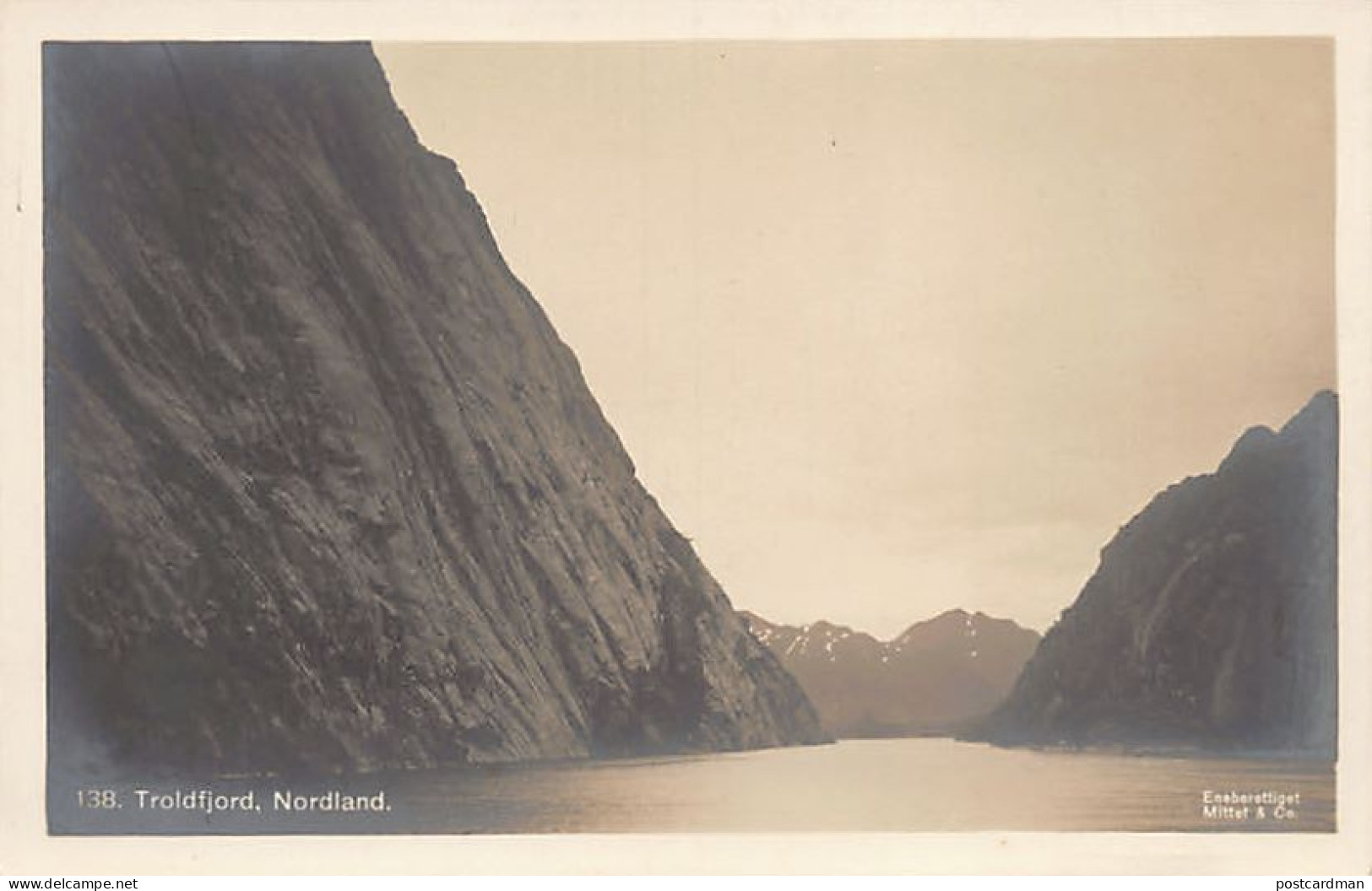 Norway - Troldfjord, Nordland - Publ. MIttet & Co. 138 - Norvège