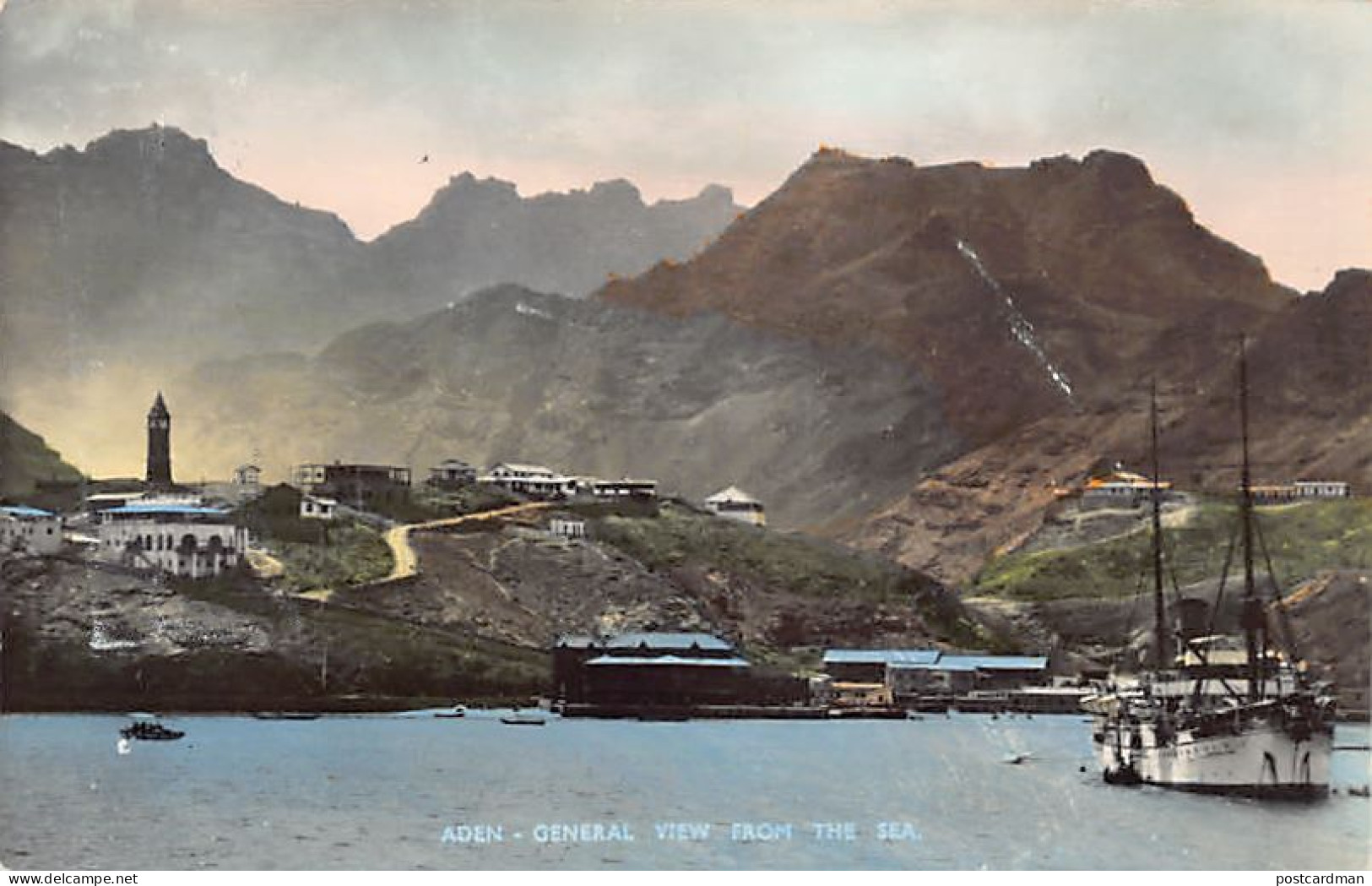 Yemen - ADEN - General View From The Sea - Publ. Bondfix - Thomas Of Fleet St.  - Yemen
