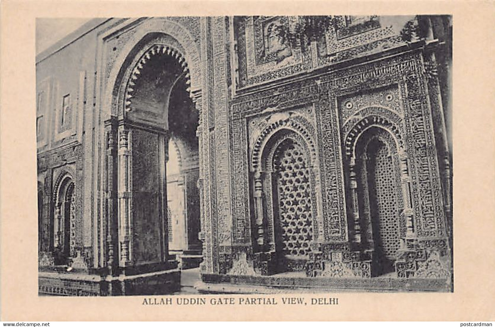 India - DELHI - Allah Uddin Gate Partial View - India